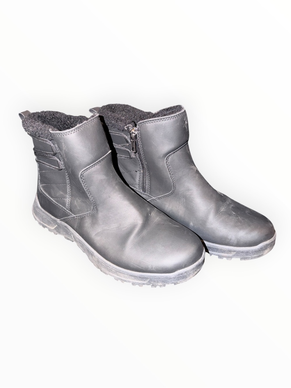 Eddie Bauer Black warm lined winter Ankle Boots